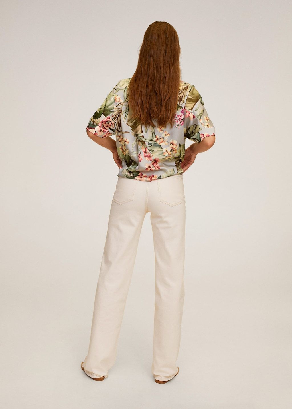 Flowers printed shirt - Laurel Morgan