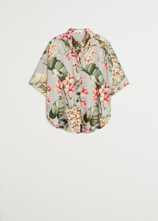 Flowers printed shirt - Laurel Morgan