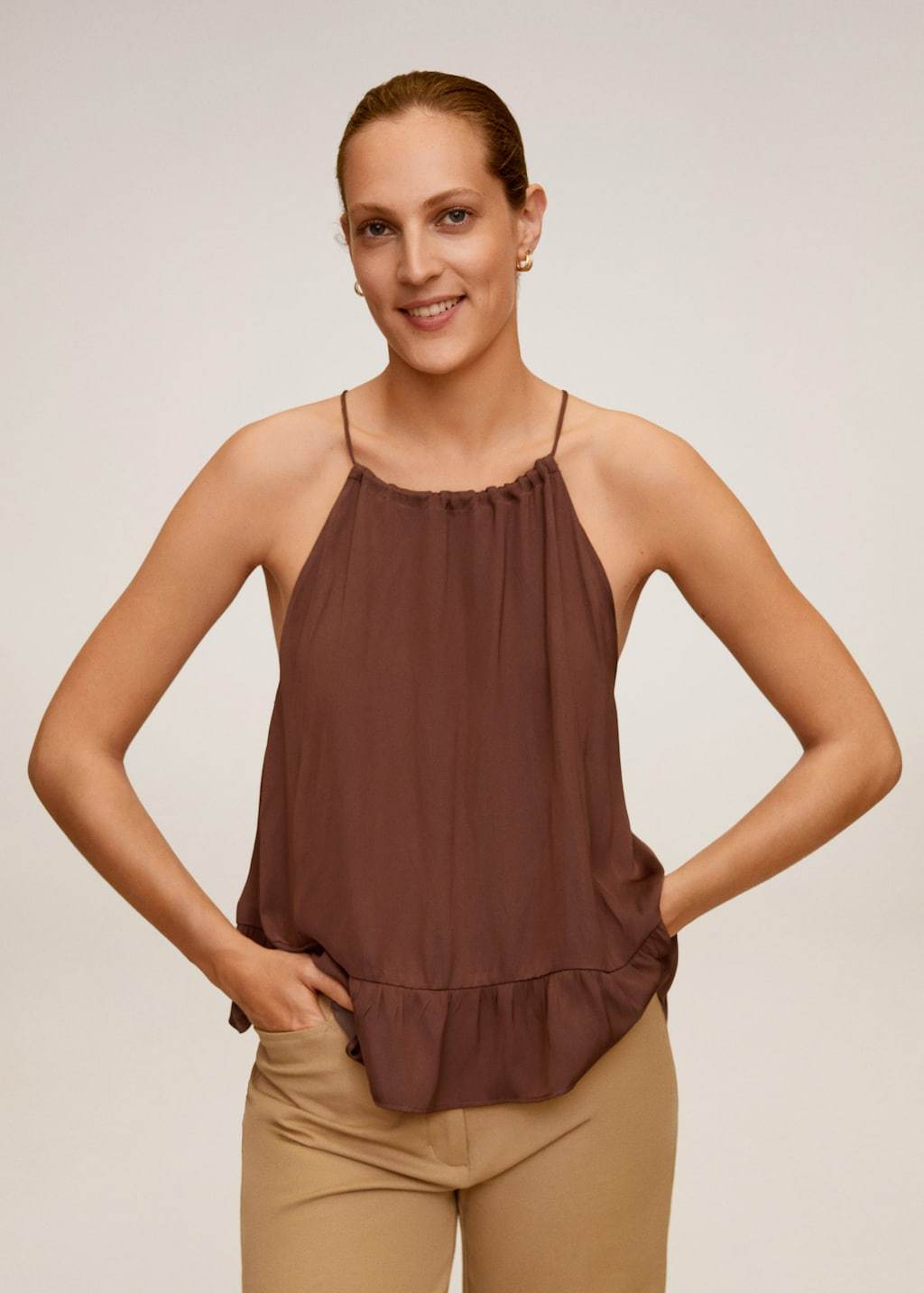 Flowing halter top - Laurel Morgan