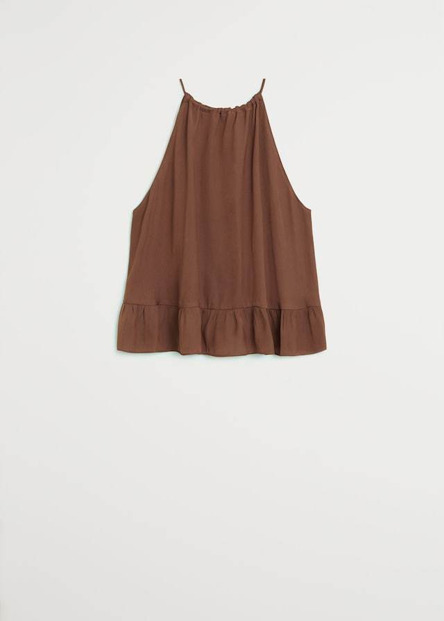 Flowing halter top - Laurel Morgan