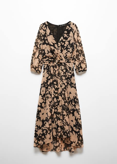 Flowy flower printed dress - Laurel Morgan