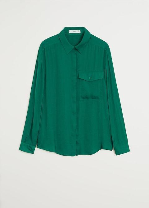 Flowy pocket blouse - Laurel Morgan