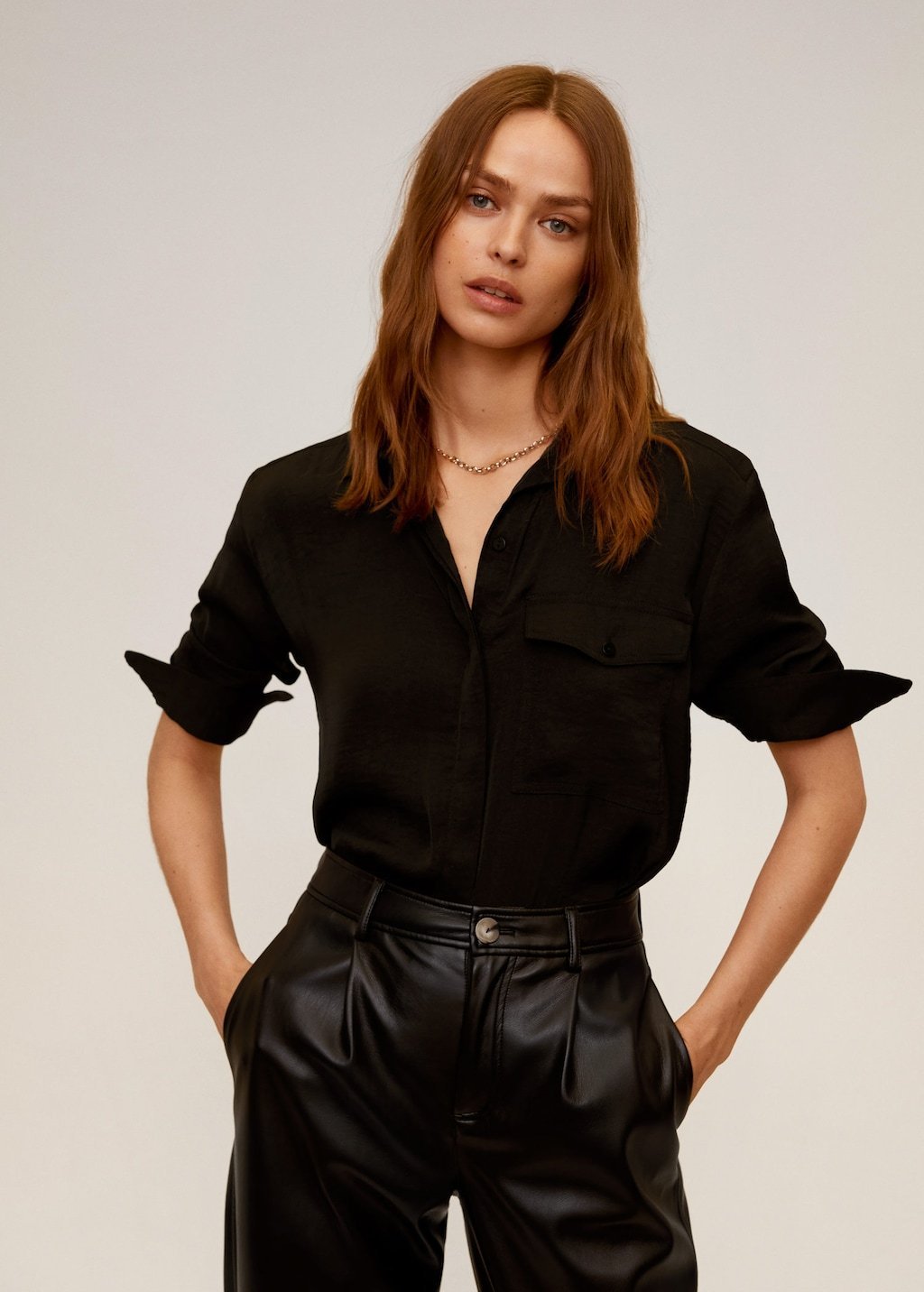 Flowy pocket blouse - Laurel Morgan