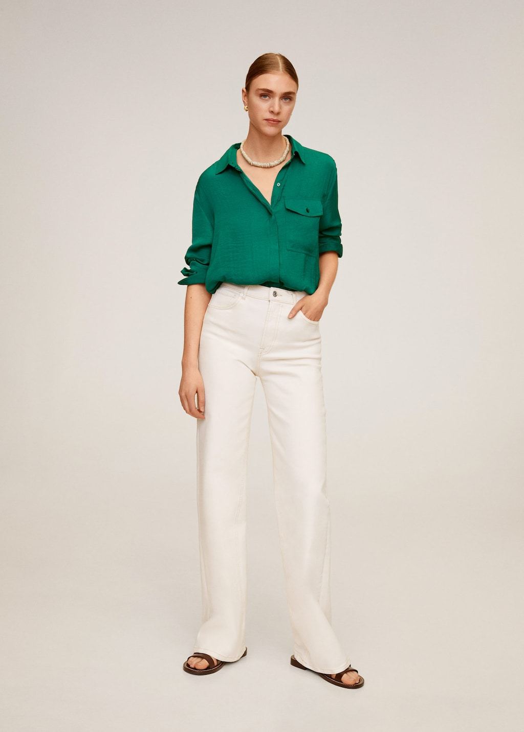 Flowy pocket blouse - Laurel Morgan