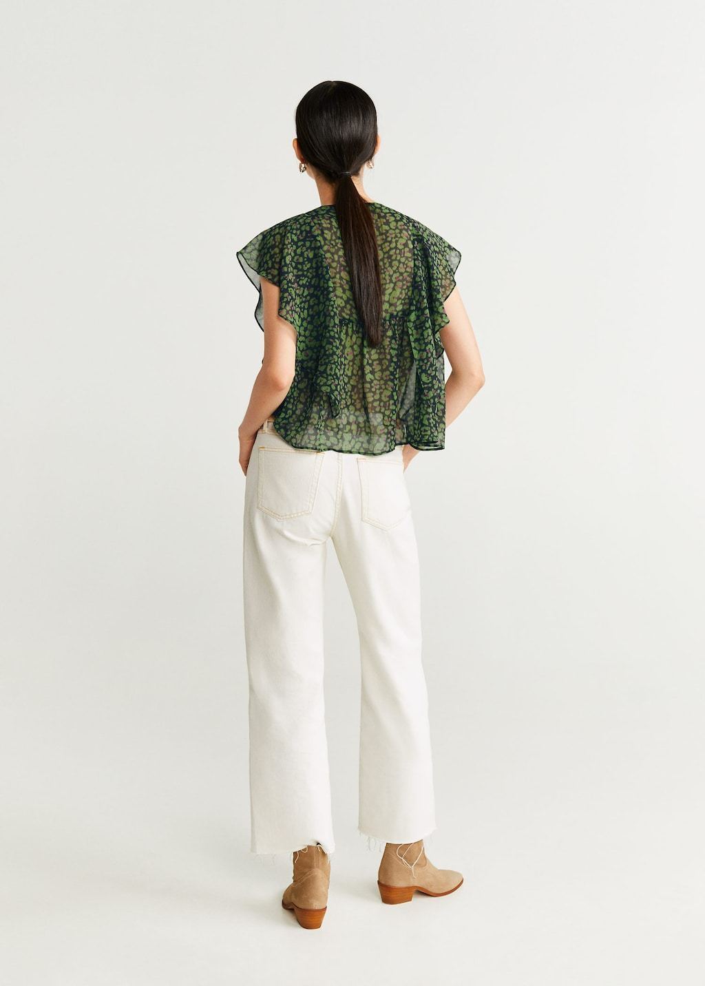 Flowy printed blouse - Laurel Morgan