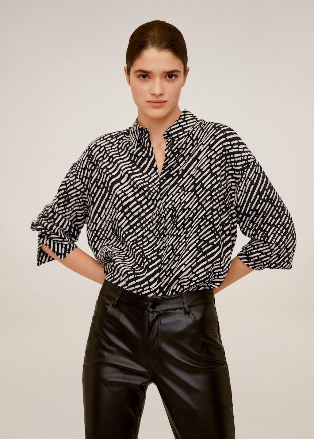 Flowy printed blouse - Laurel Morgan