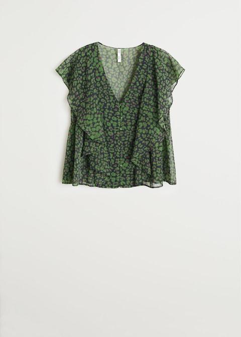 Flowy printed blouse - Laurel Morgan