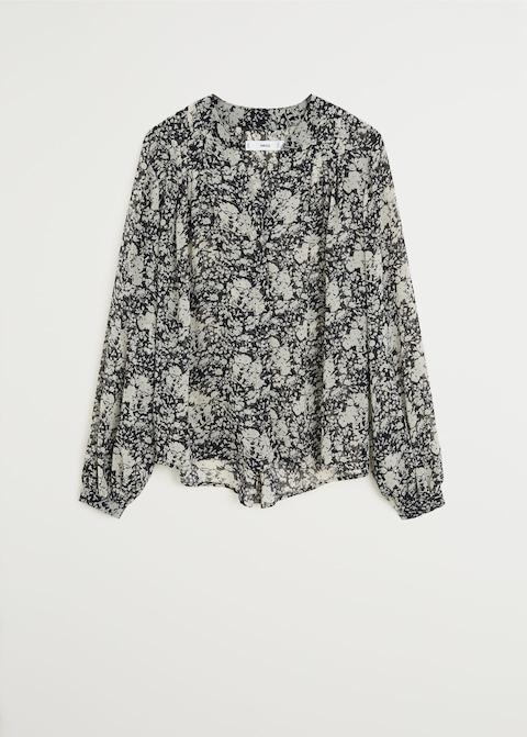 Flowy printed blouse - Laurel Morgan