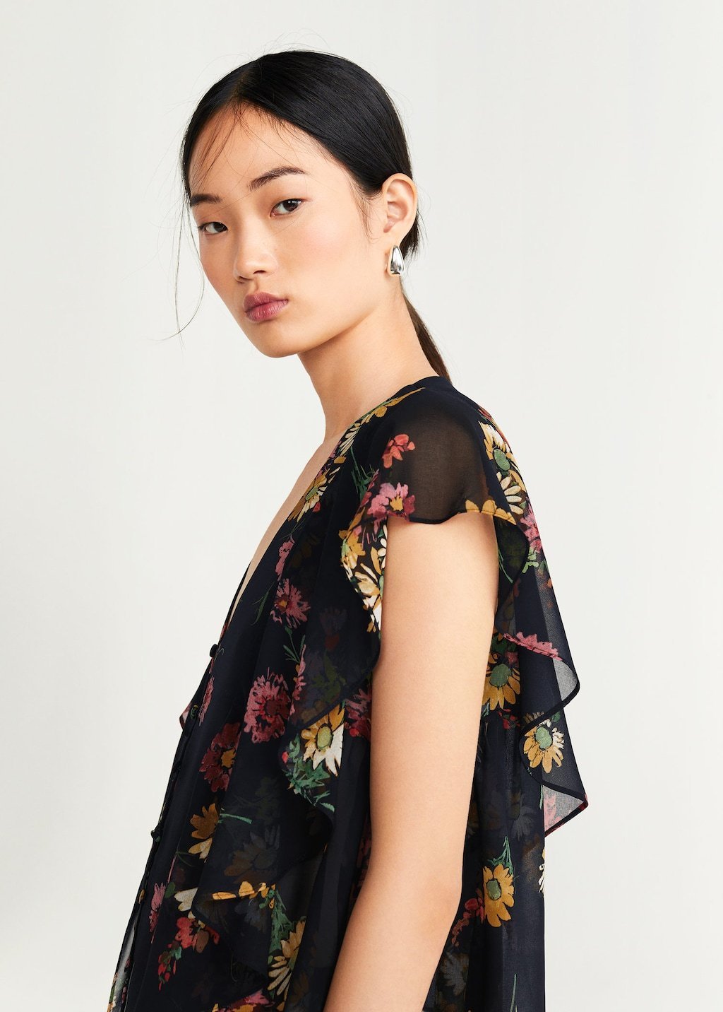 Flowy printed blouse - Laurel Morgan