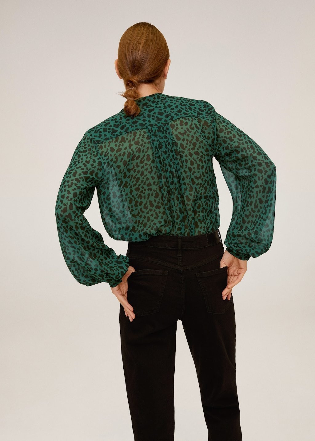 Flowy printed blouse - Laurel Morgan