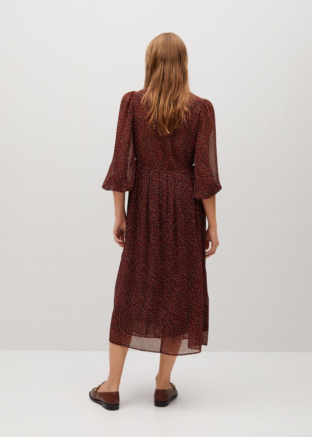 Flowy printed dress - Laurel Morgan