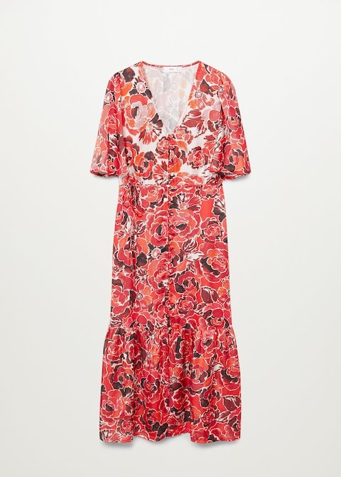 Flowy printed dress - Laurel Morgan