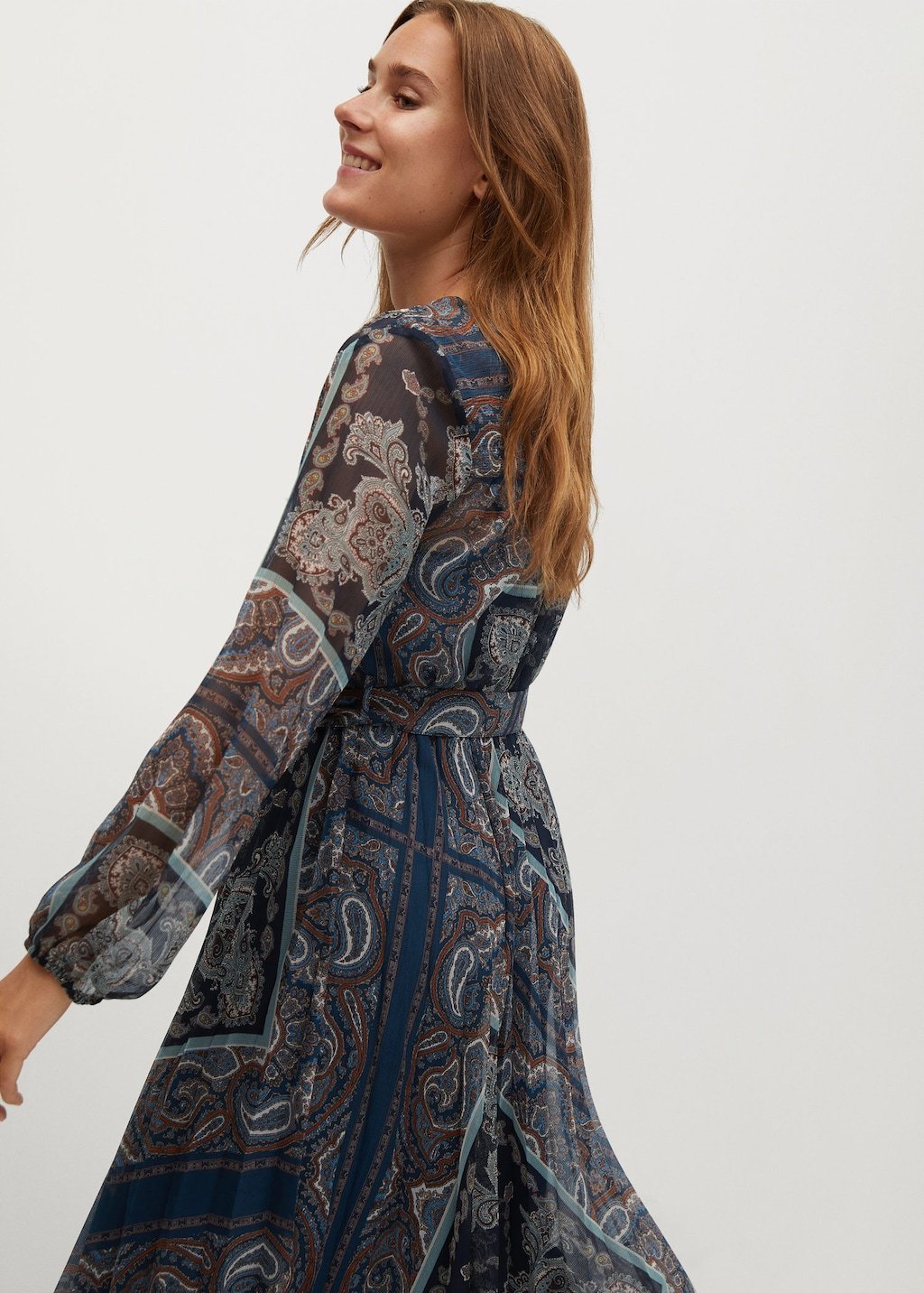 Flowy printed dress - Laurel Morgan