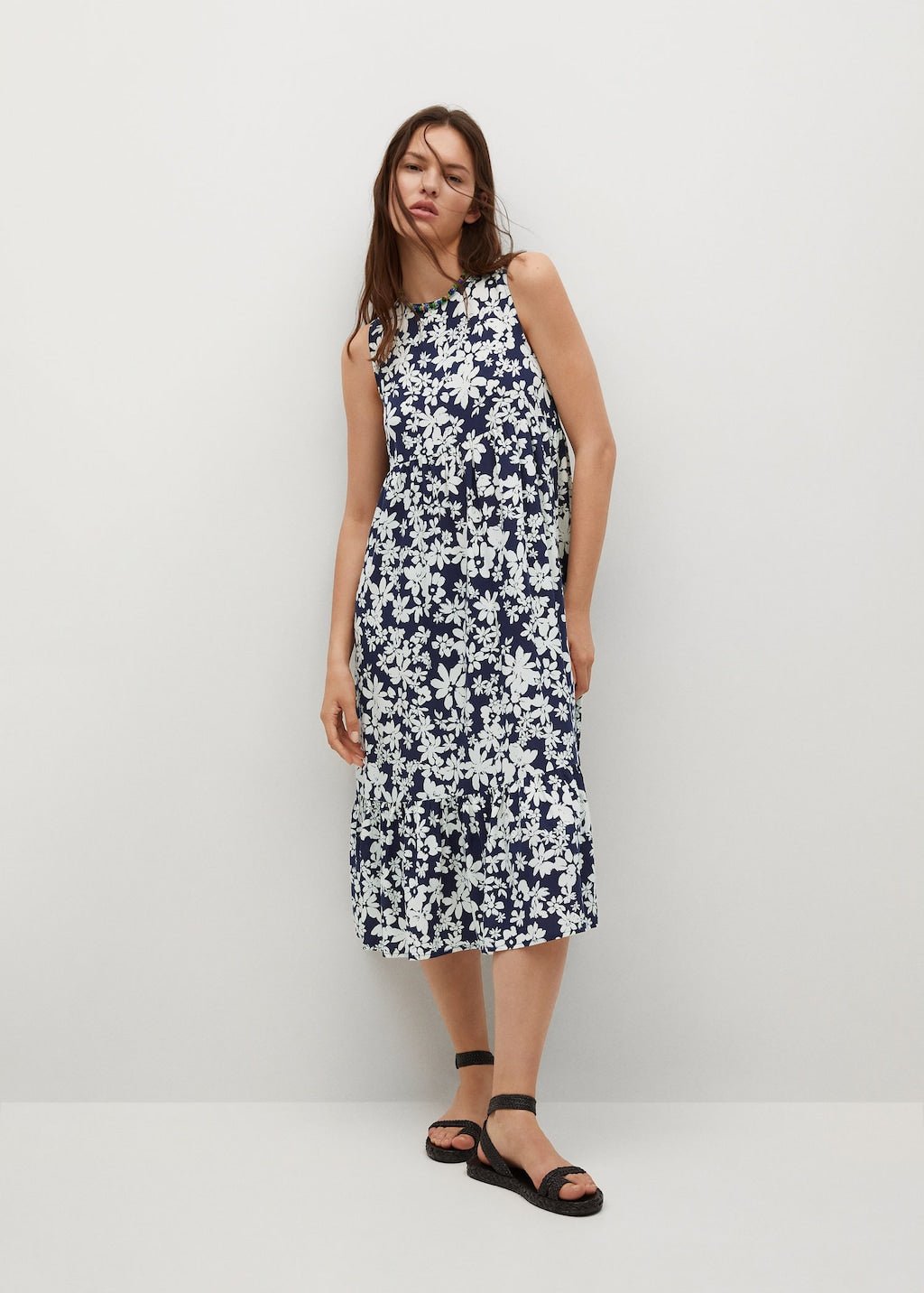 Flowy printed dress - Laurel Morgan