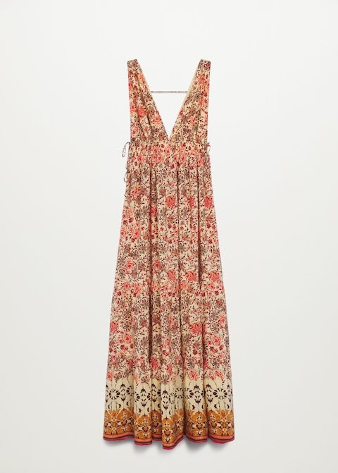 Flowy printed dress - Laurel Morgan