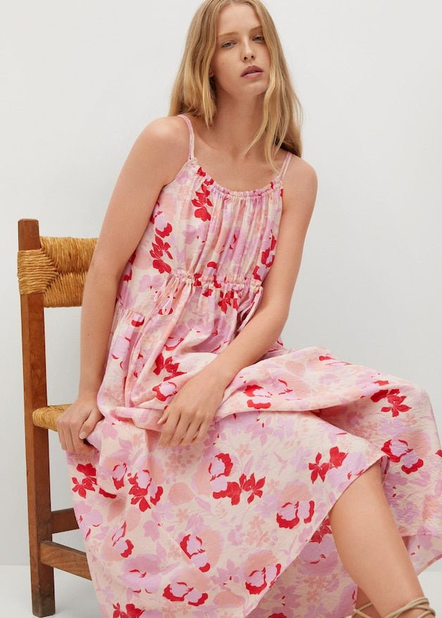 Flowy printed dress - Laurel Morgan