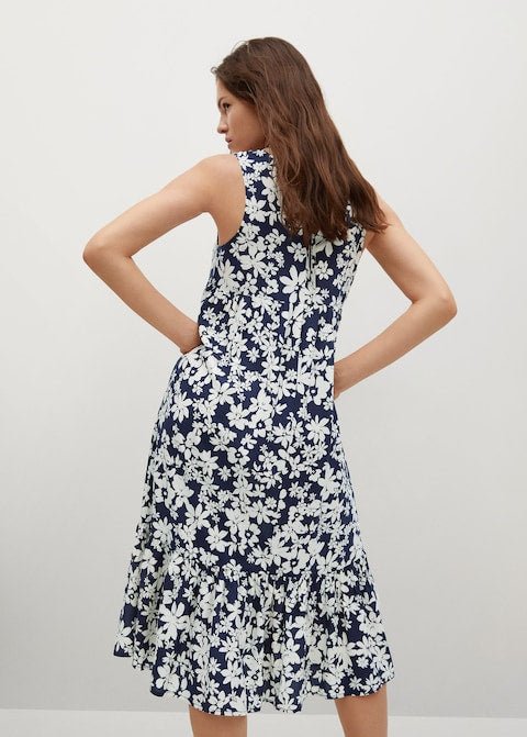 Flowy printed dress - Laurel Morgan