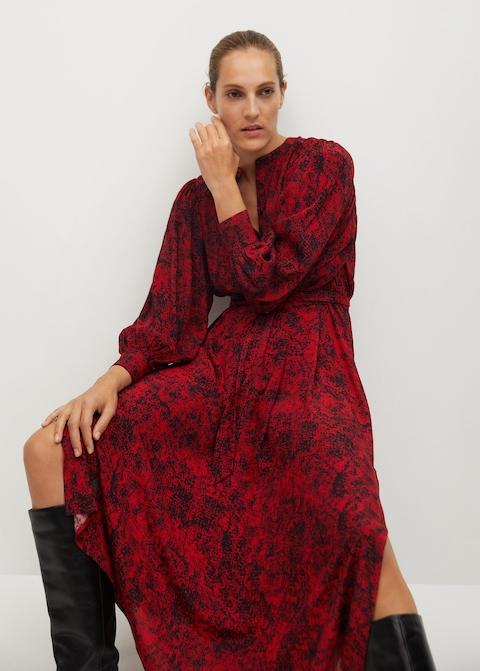 Flowy printed dress - Laurel Morgan