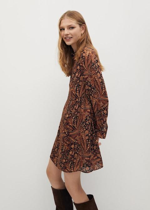 Flowy printed dress - Laurel Morgan