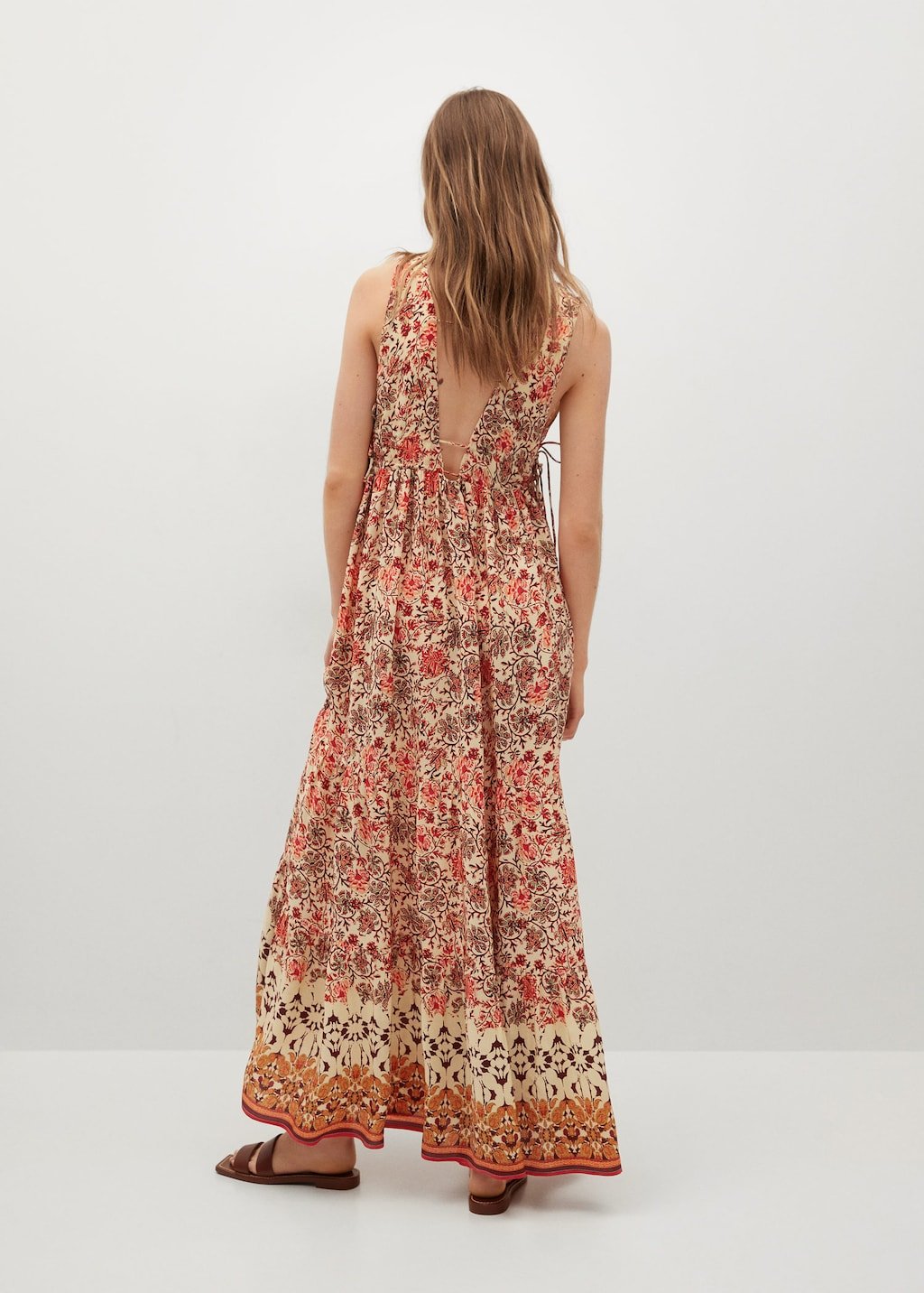 Flowy printed dress - Laurel Morgan