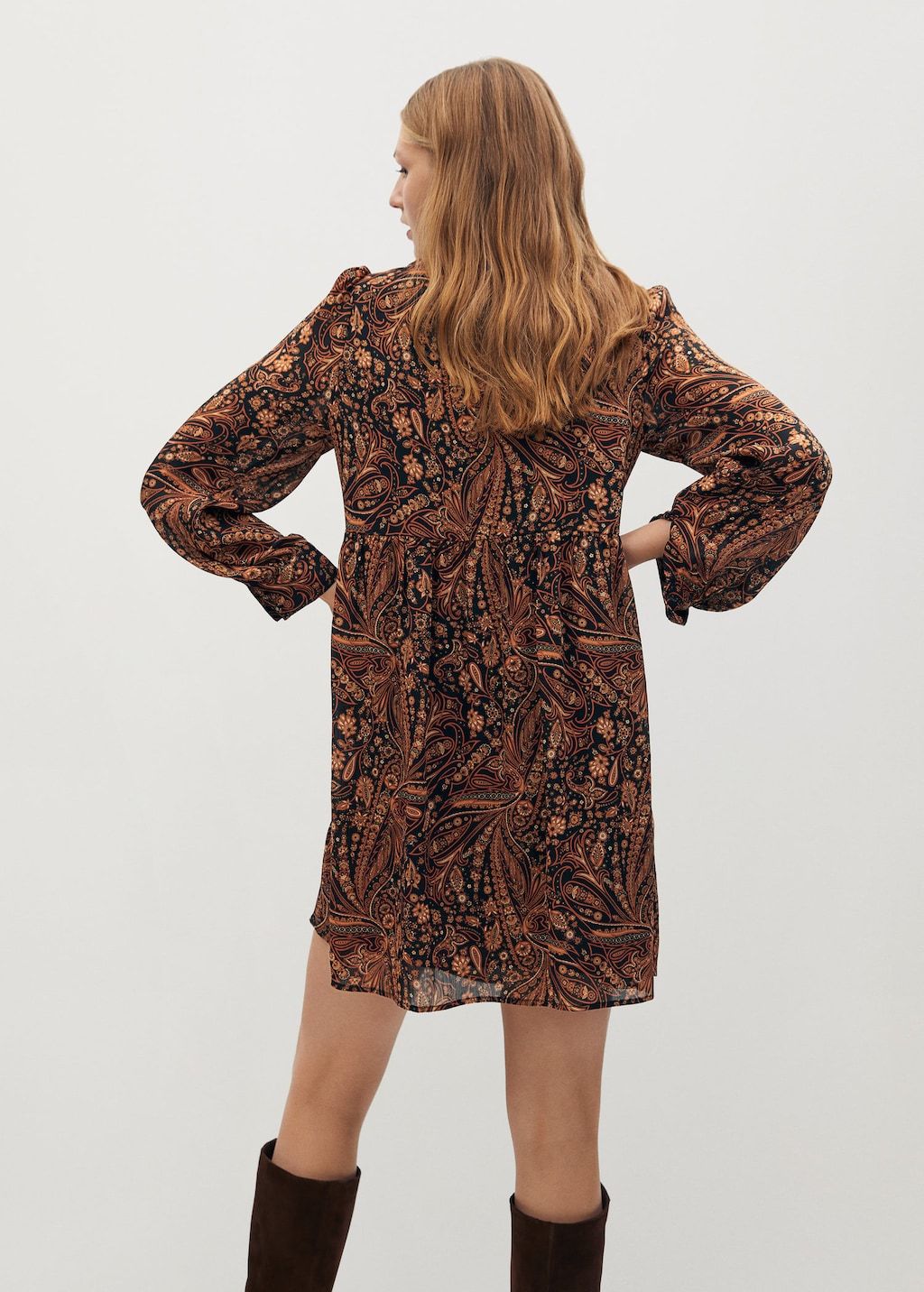 Flowy printed dress - Laurel Morgan