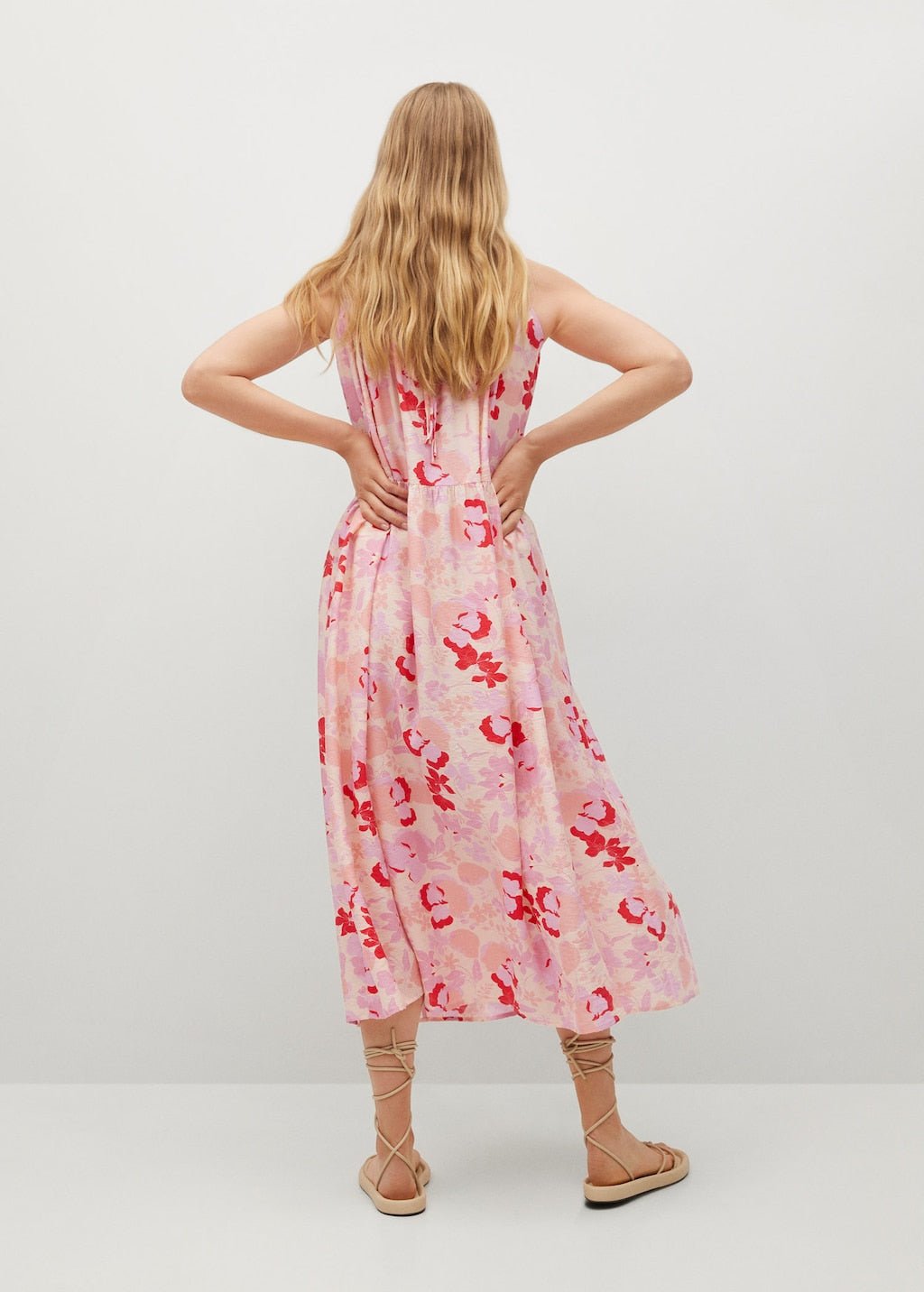 Flowy printed dress - Laurel Morgan