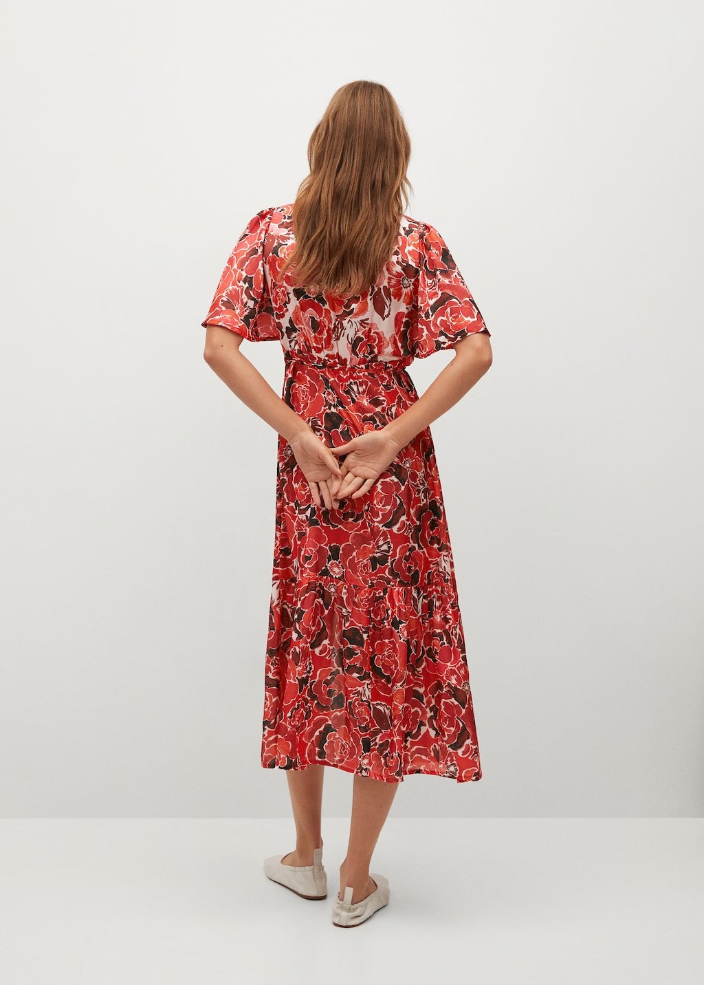 Flowy printed dress - Laurel Morgan