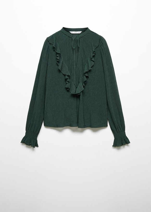 Flowy ruffle blouse - Laurel Morgan