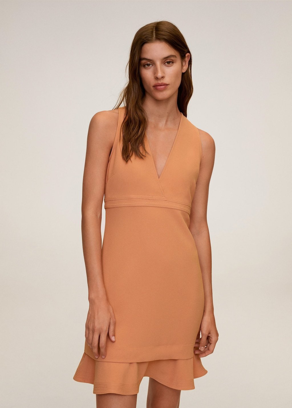 Fluted hem dress - Laurel Morgan