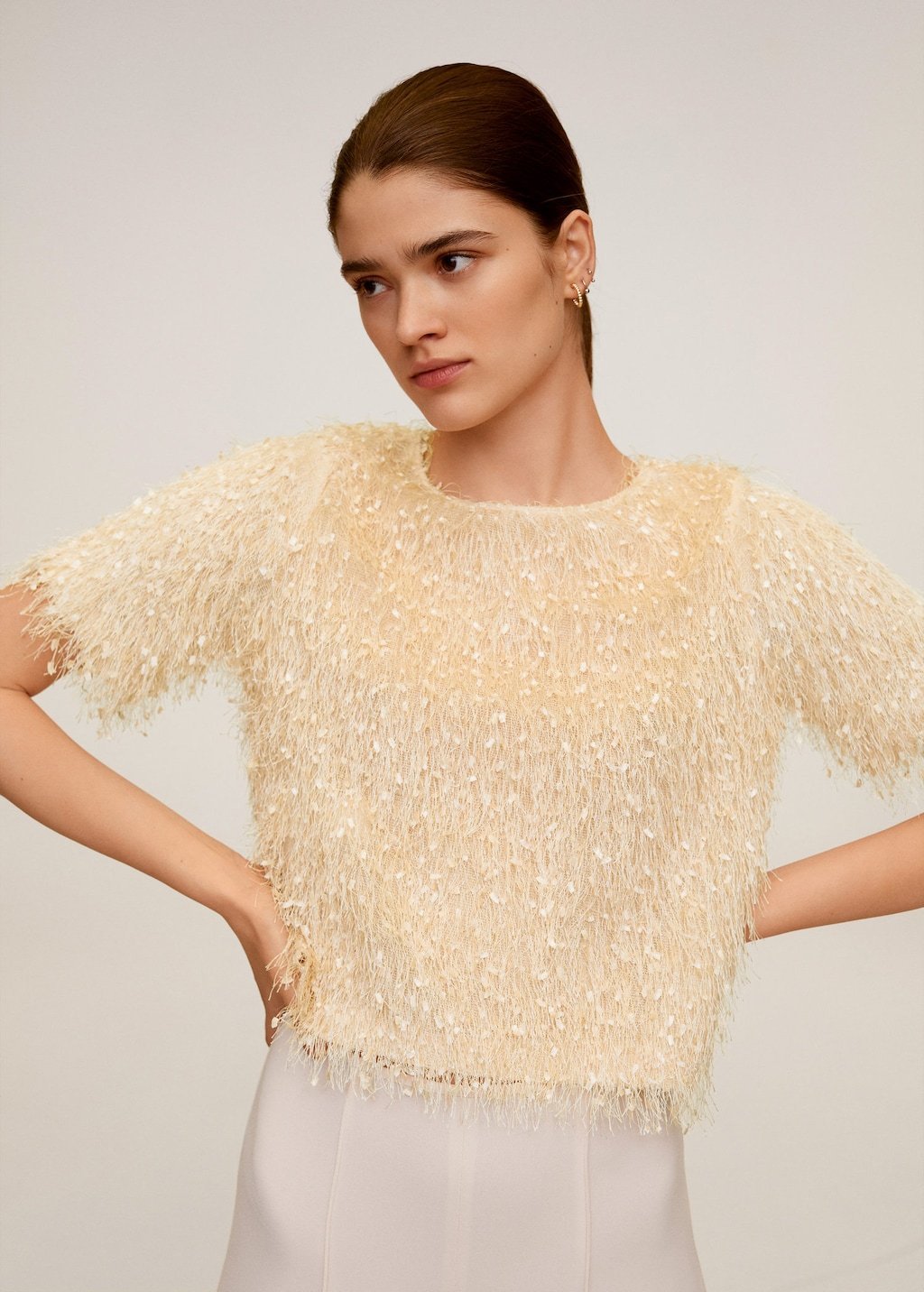 Frayed edges top - Laurel Morgan