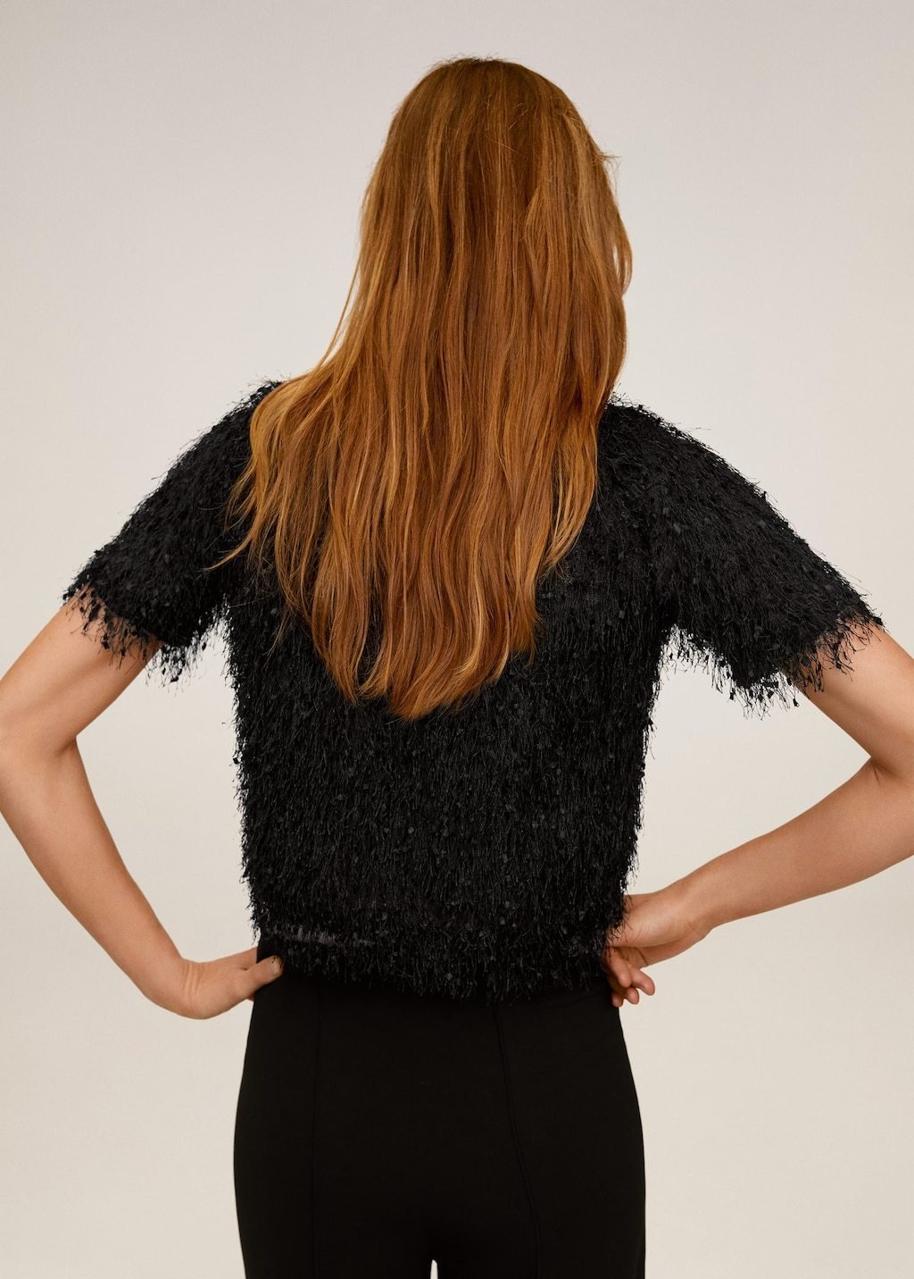 Frayed edges top - Laurel Morgan