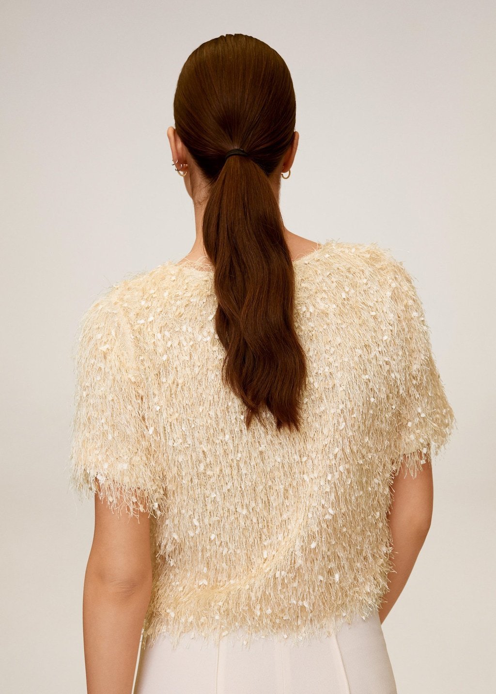 Frayed edges top - Laurel Morgan