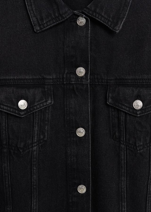 Frayed hem denim jacket - Laurel Morgan