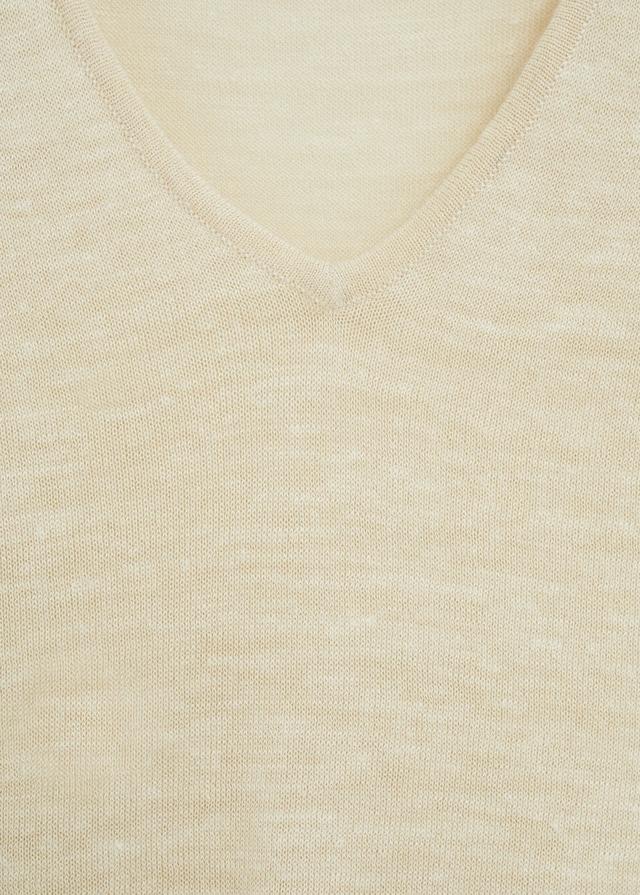 Frills linen t-shirt - Laurel Morgan