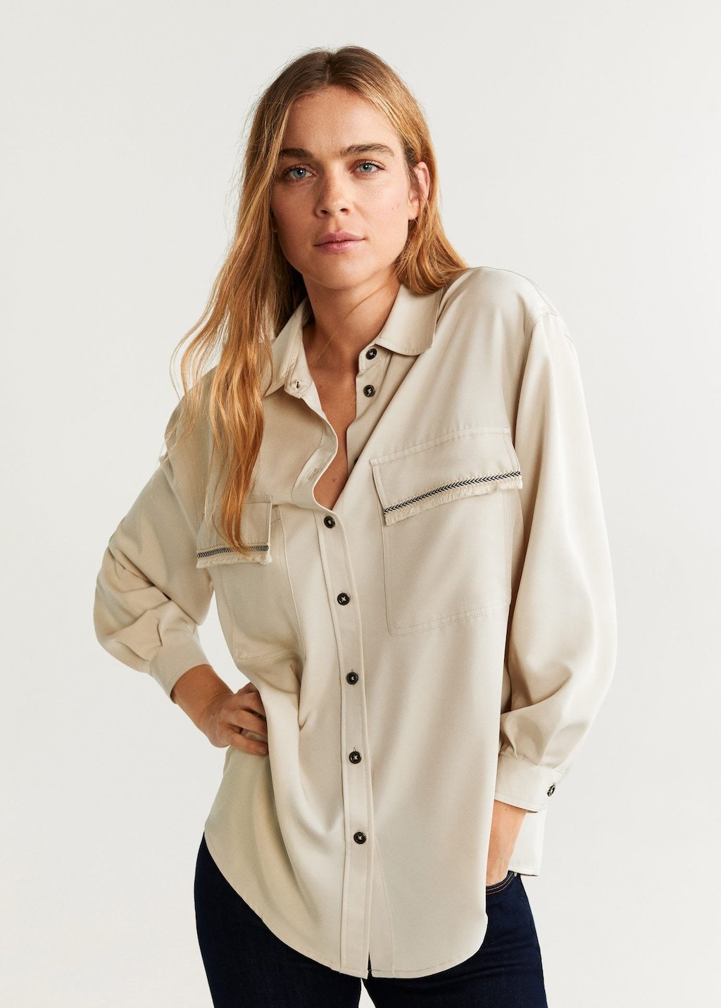 Fringes detail shirt - Laurel Morgan