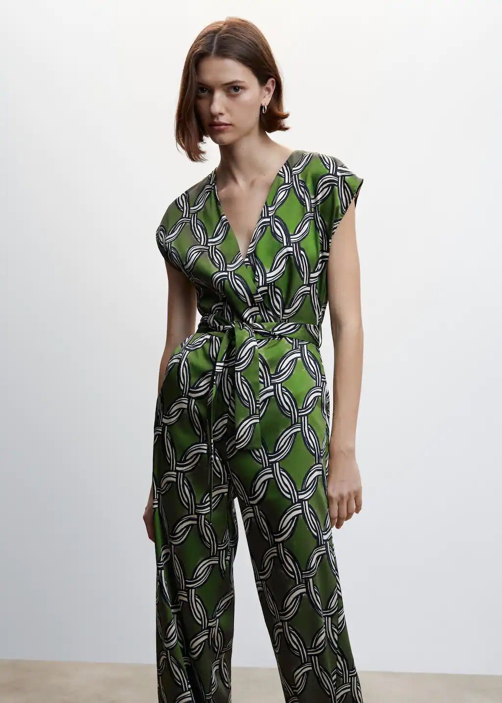 Geometric print jumpsuit - Laurel Morgan