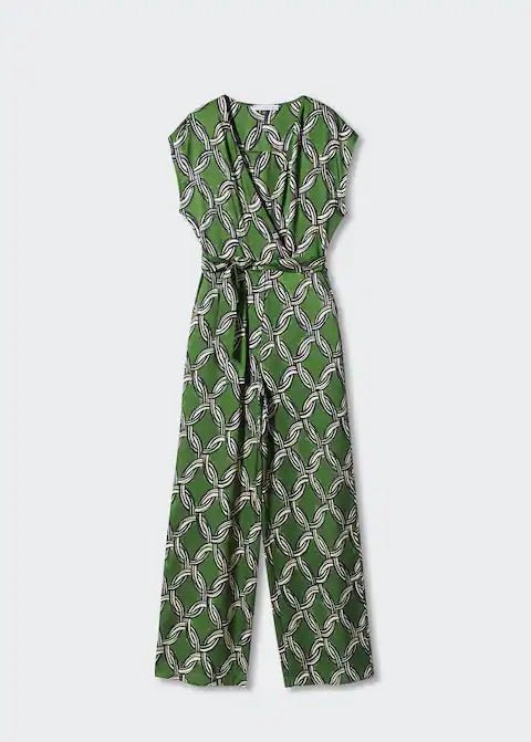 Geometric print jumpsuit - Laurel Morgan