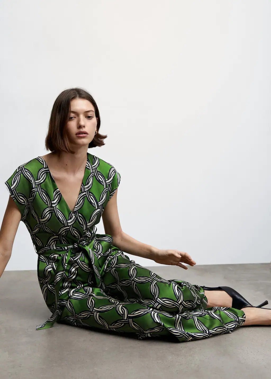 Geometric print jumpsuit - Laurel Morgan