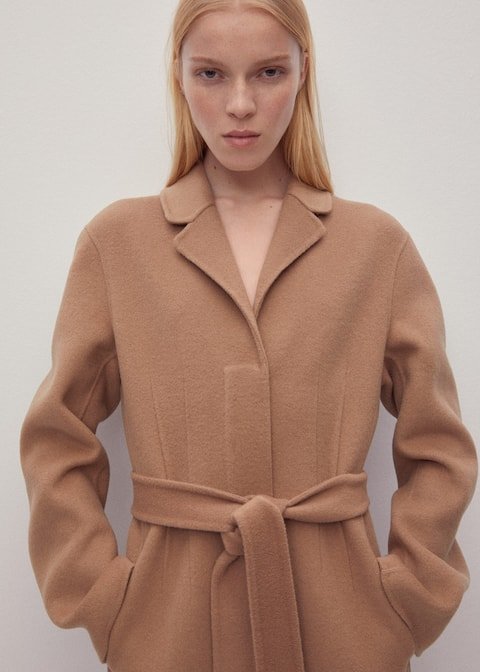 Handmade oversized wool coat - Laurel Morgan