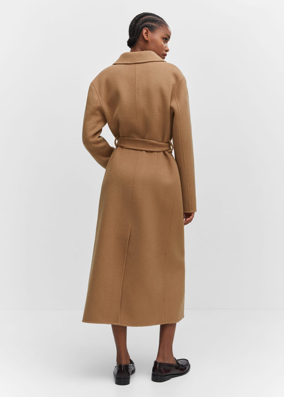 Handmade oversized wool coat - Laurel Morgan