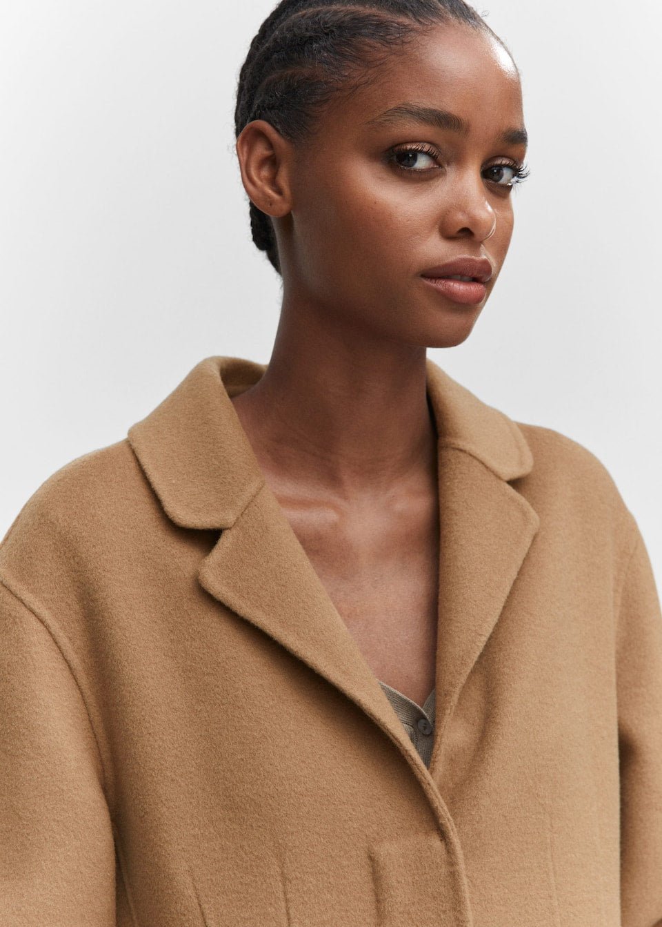 Handmade oversized wool coat - Laurel Morgan