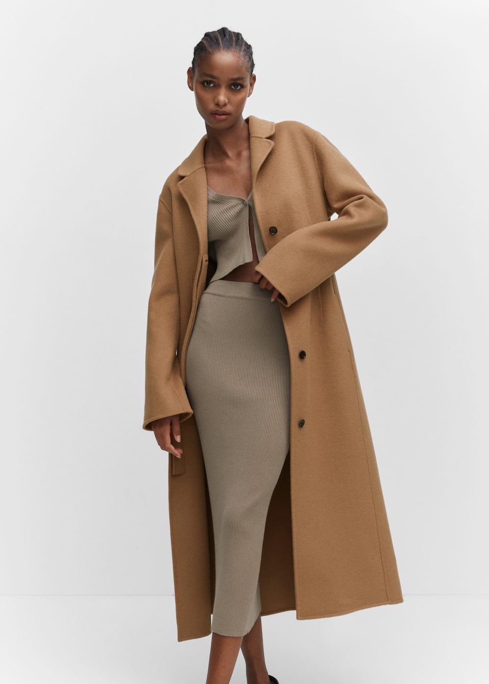 Handmade oversized wool coat - Laurel Morgan