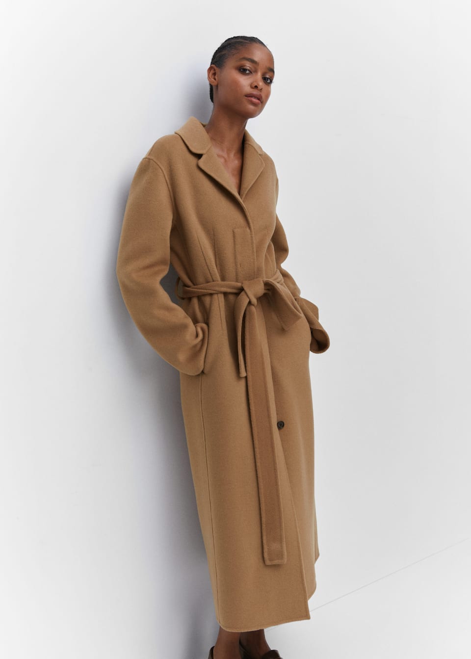 Handmade oversized wool coat - Laurel Morgan