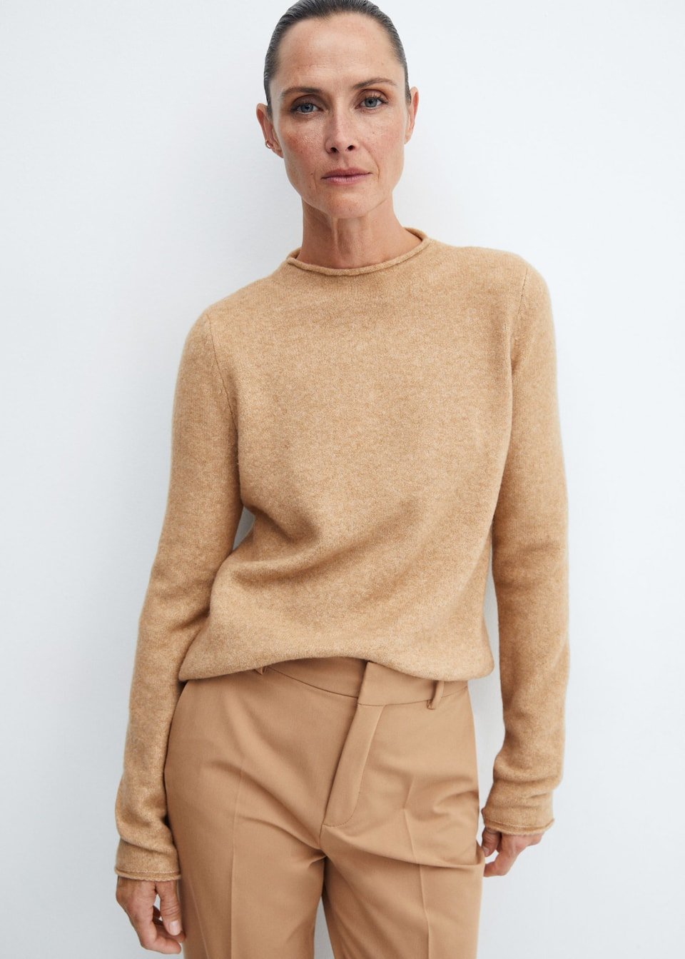 High collar sweater - Laurel Morgan