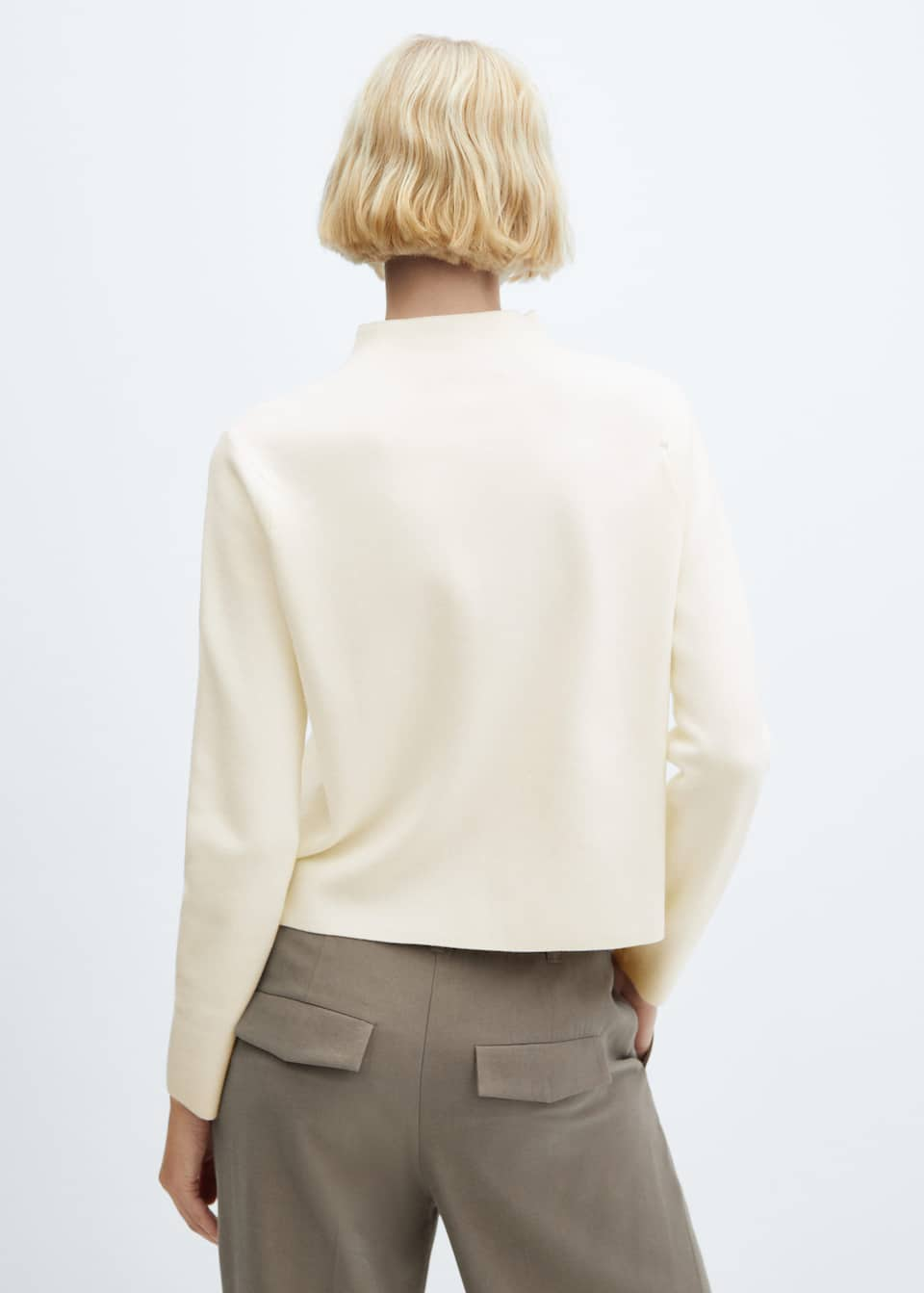 High collar sweater - Laurel Morgan