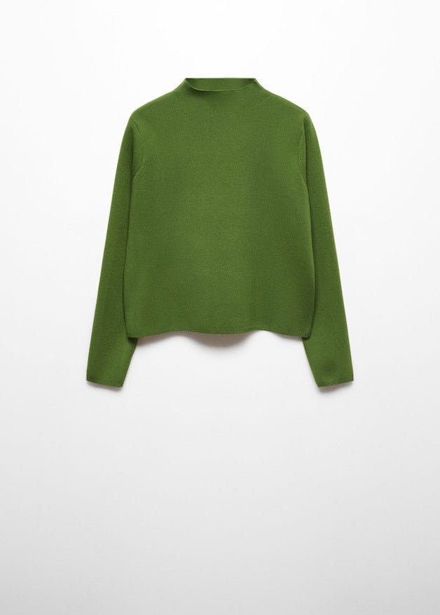 High collar sweater - Laurel Morgan