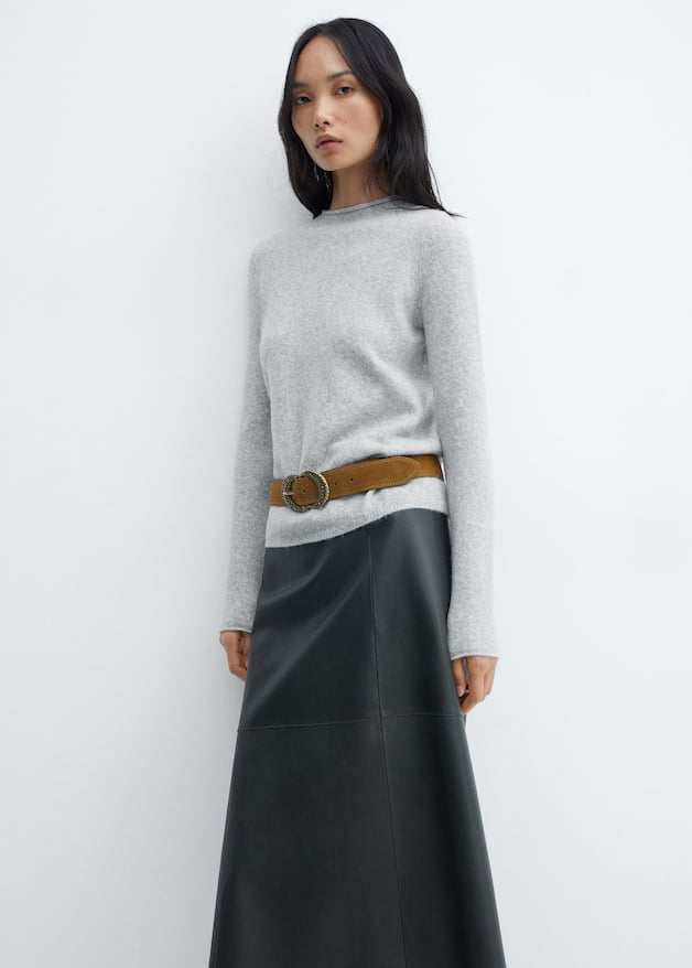 High collar sweater - Laurel Morgan