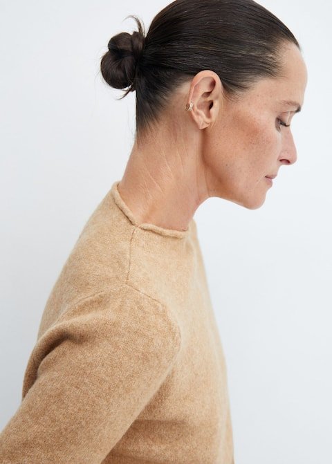 High collar sweater - Laurel Morgan