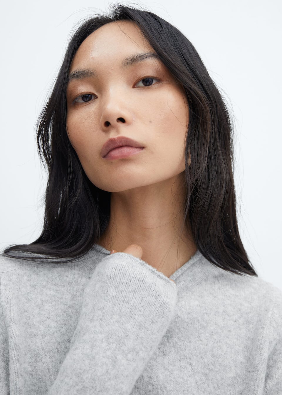 High collar sweater - Laurel Morgan