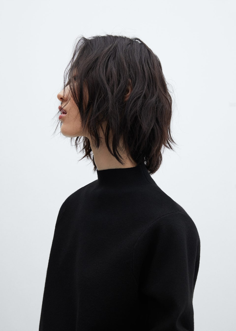 High collar sweater - Laurel Morgan